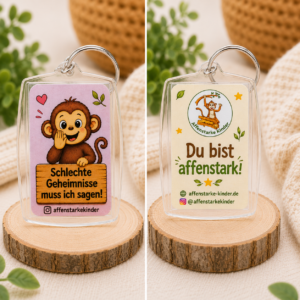 Schlüsselanhänger „Schlechte Geheimnisse muss ich sagen!“