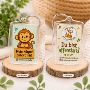 Schlüsselanhänger „Mein Körper gehört mir!“